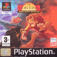 The Lion King Simbas Mighty Adventure Playstation US box art